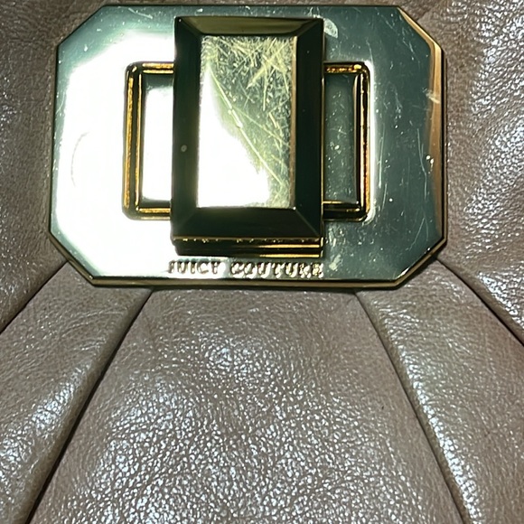 Juicy Couture small evening back. Pink tan leather soft - Picture 2 of 5